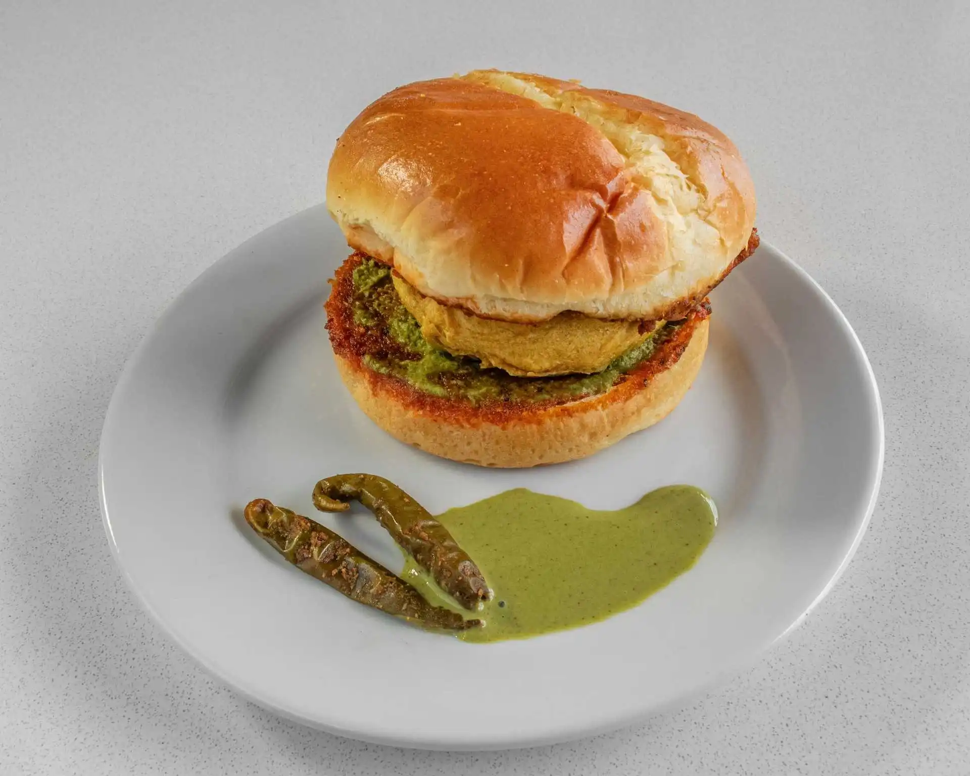 Authentic Vada Pav at United Punjab Winnipeg